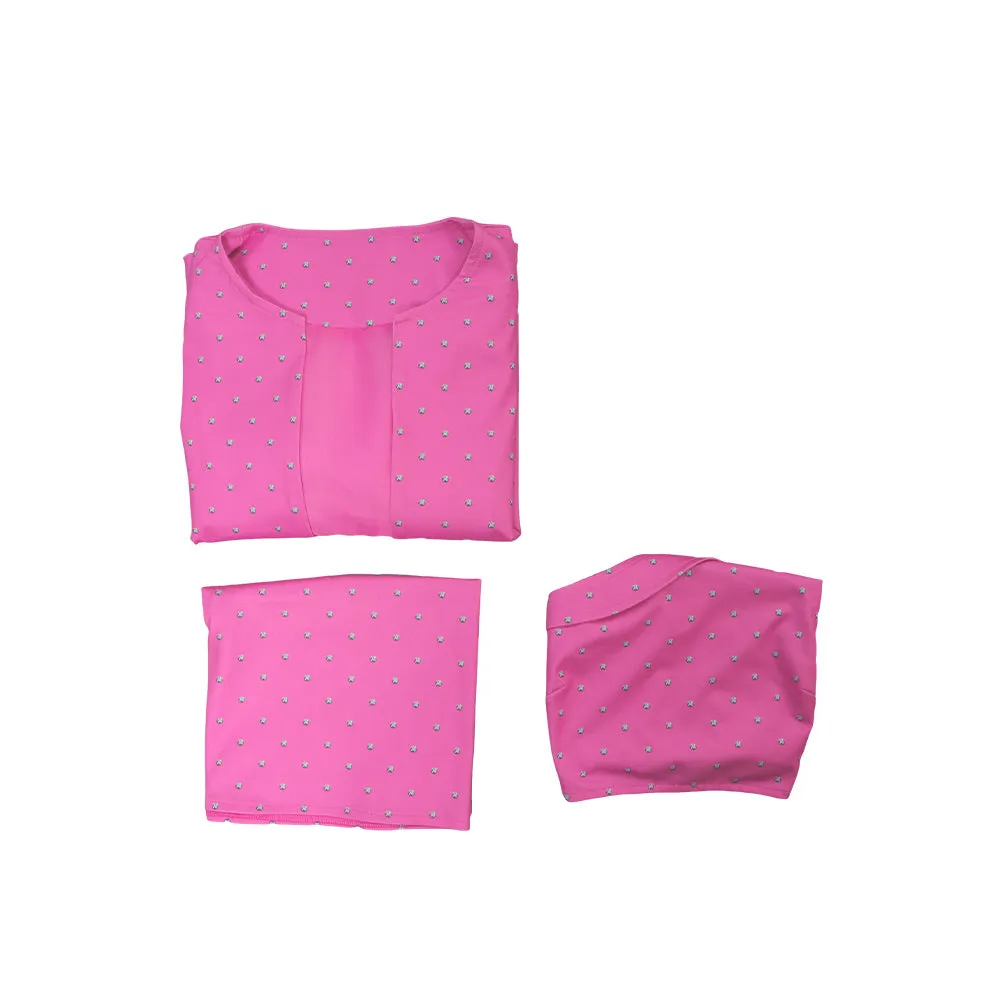 2023 Doll Women Little Fragrant Wind Pink Nail Beads Outsuits Party Carnival Halloween Cosplay Costume