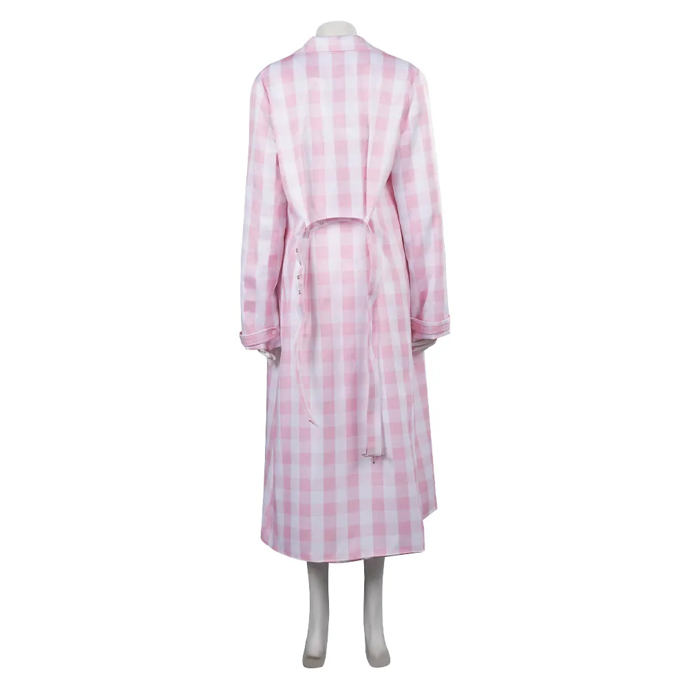 2023 Margot Robbie Pink Dress Outfits Halloween Carnival Suit Cosplay Costume