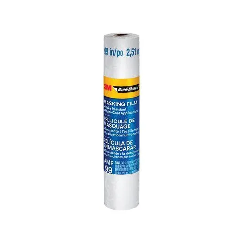 3M Hand-Masker AMF99 Advanced Masking Film, 99 ft L, 99 in W, Plastic Backing