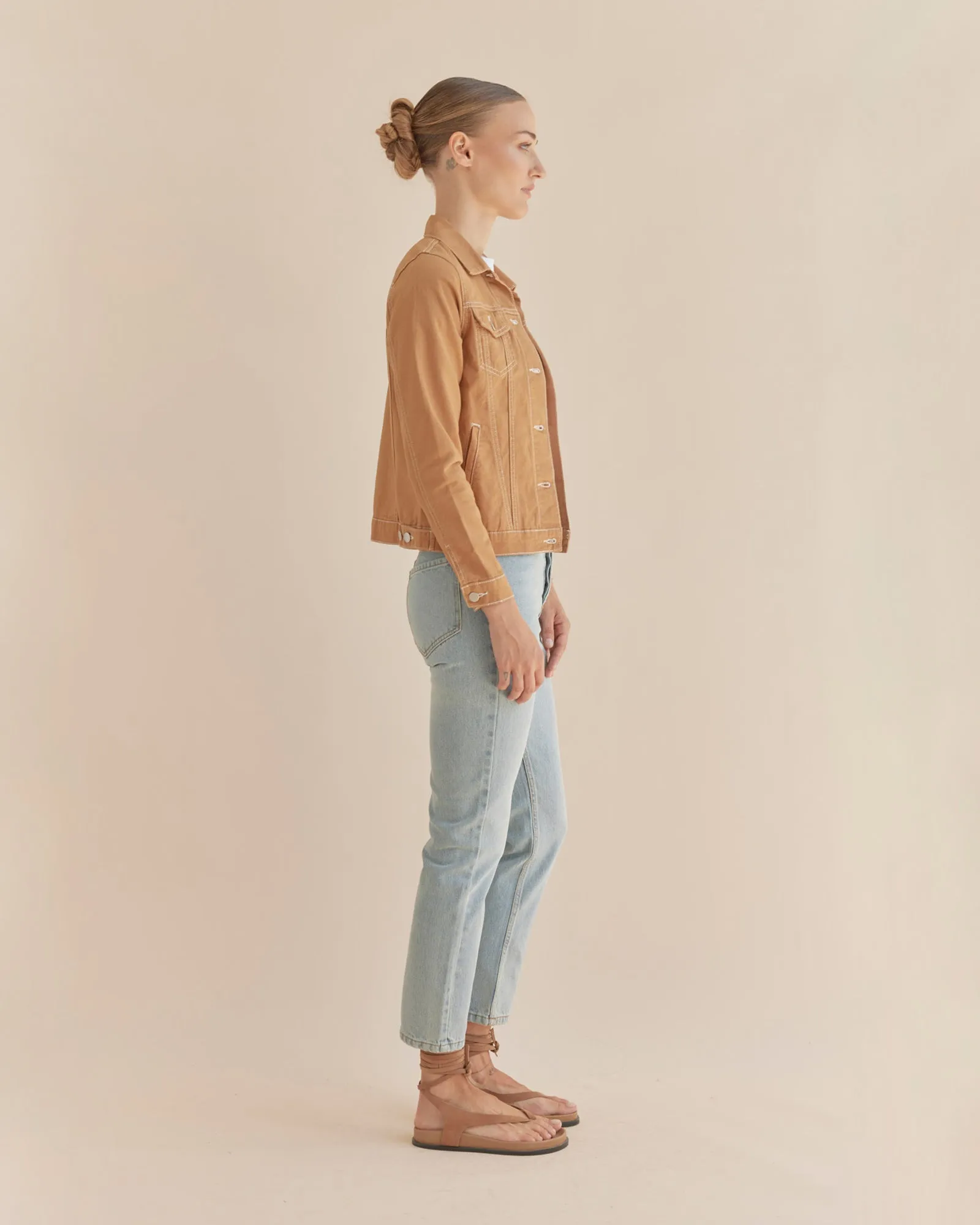Alliance Drill Denim Jacket - Ochre
