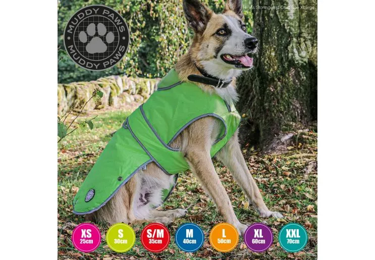 Ancol - Stormguard Dog Coat - Hi Vis Yellow - Small