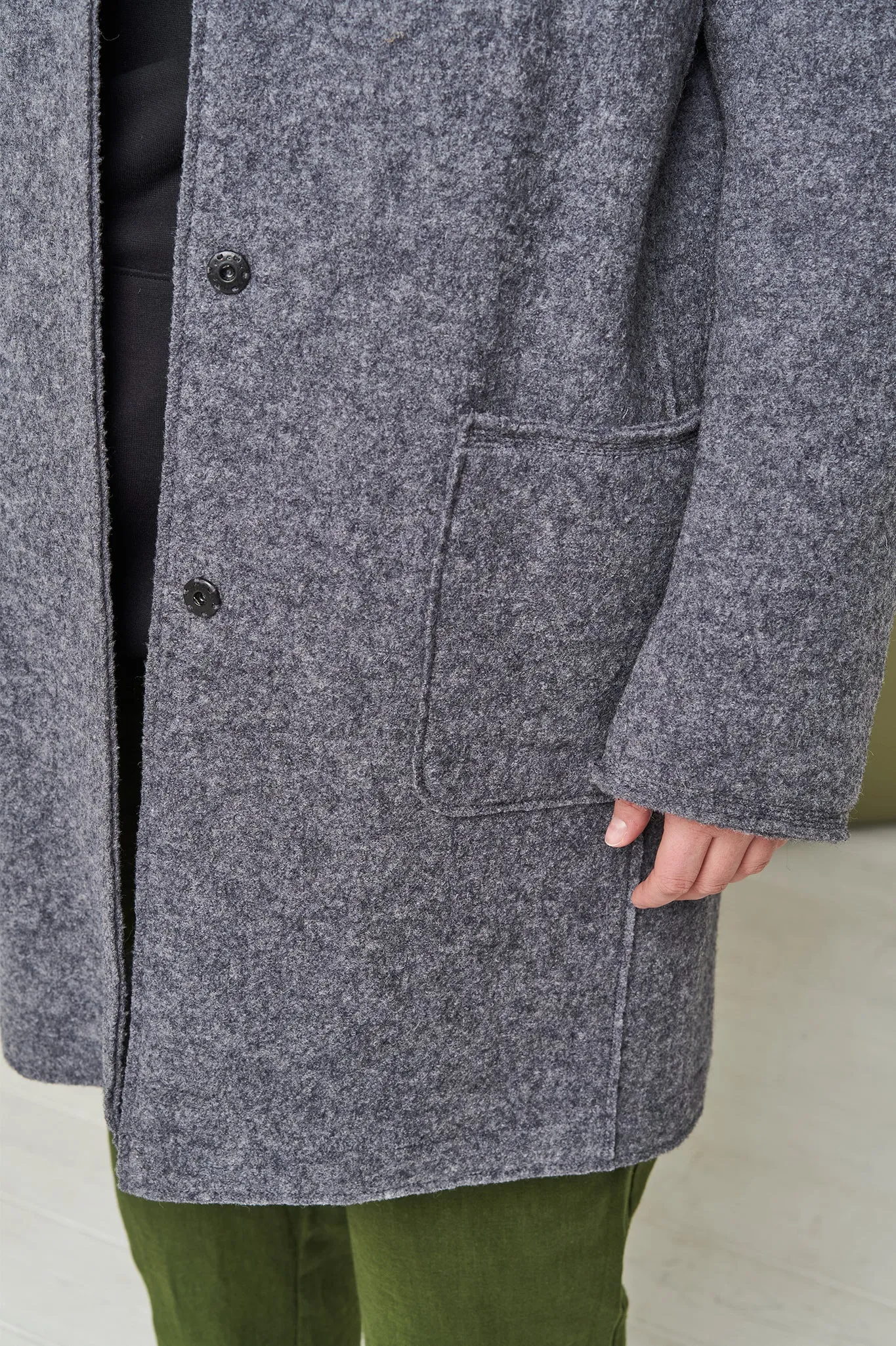 Classics style wool coat Erika