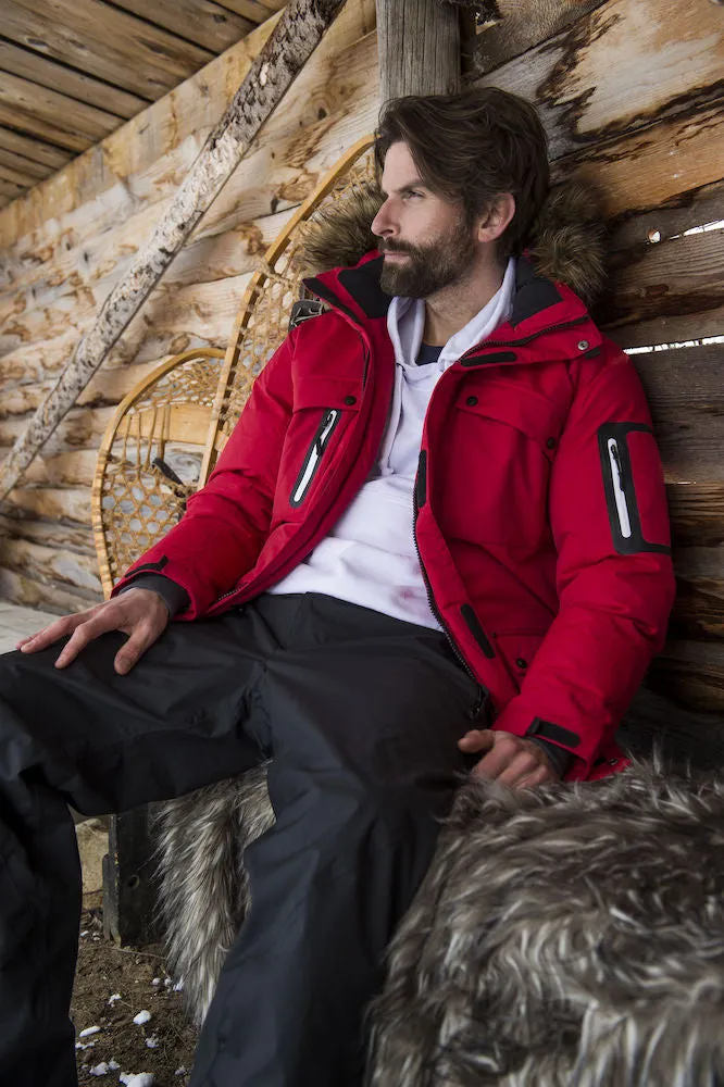Clique Malamute Heavy Expedition Parka | Winter Coat | Unisex | Red or Black | XXS-3XL