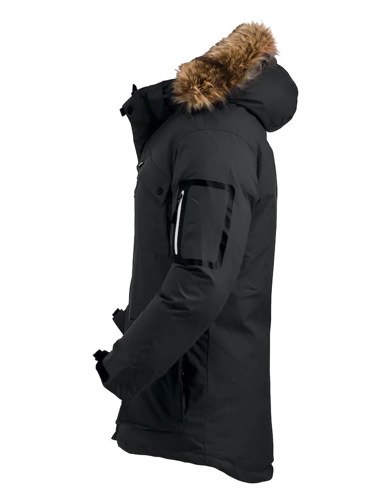 Clique Malamute Heavy Expedition Parka | Winter Coat | Unisex | Red or Black | XXS-3XL