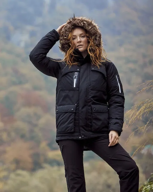 Clique Malamute Heavy Expedition Parka | Winter Coat | Unisex | Red or Black | XXS-3XL