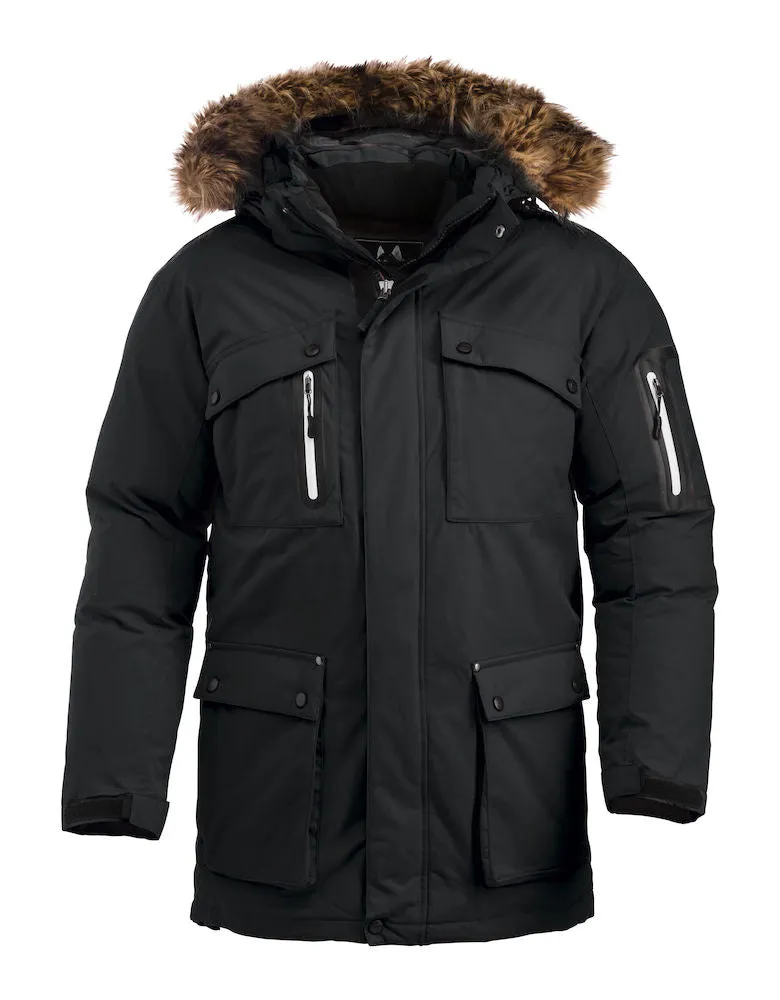 Clique Malamute Heavy Expedition Parka | Winter Coat | Unisex | Red or Black | XXS-3XL