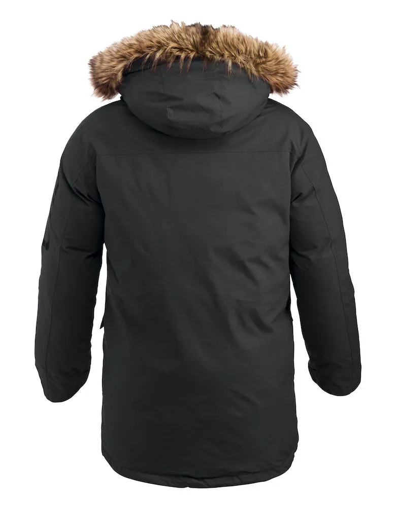 Clique Malamute Heavy Expedition Parka | Winter Coat | Unisex | Red or Black | XXS-3XL