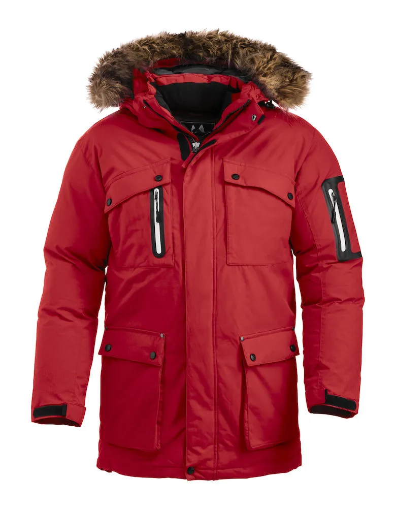Clique Malamute Heavy Expedition Parka | Winter Coat | Unisex | Red or Black | XXS-3XL