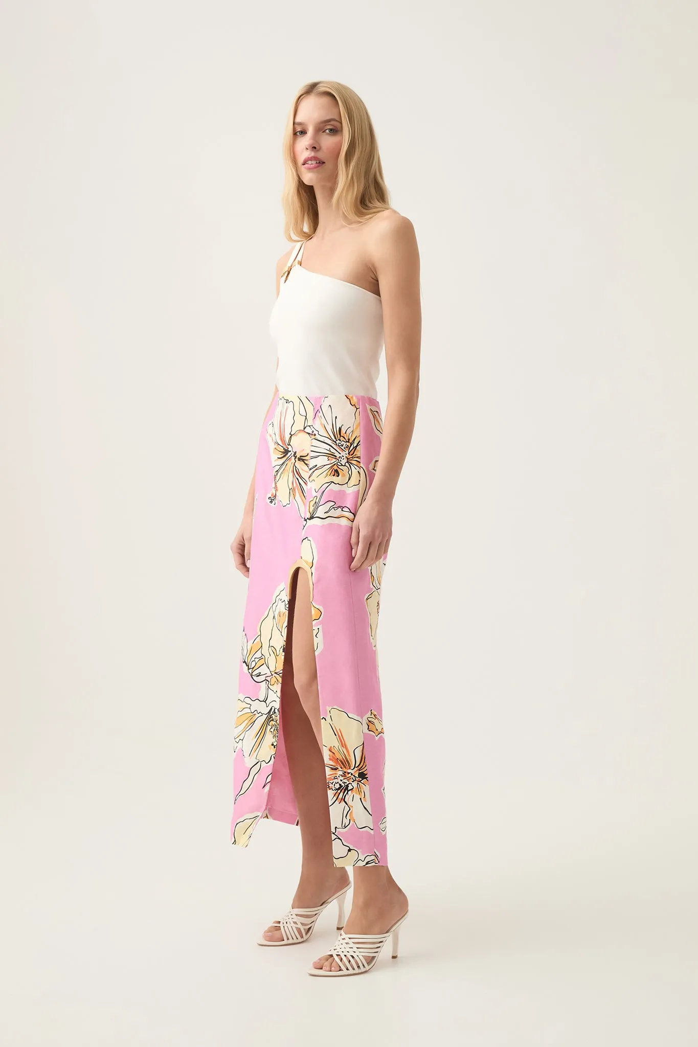 Flourish Midi Skirt