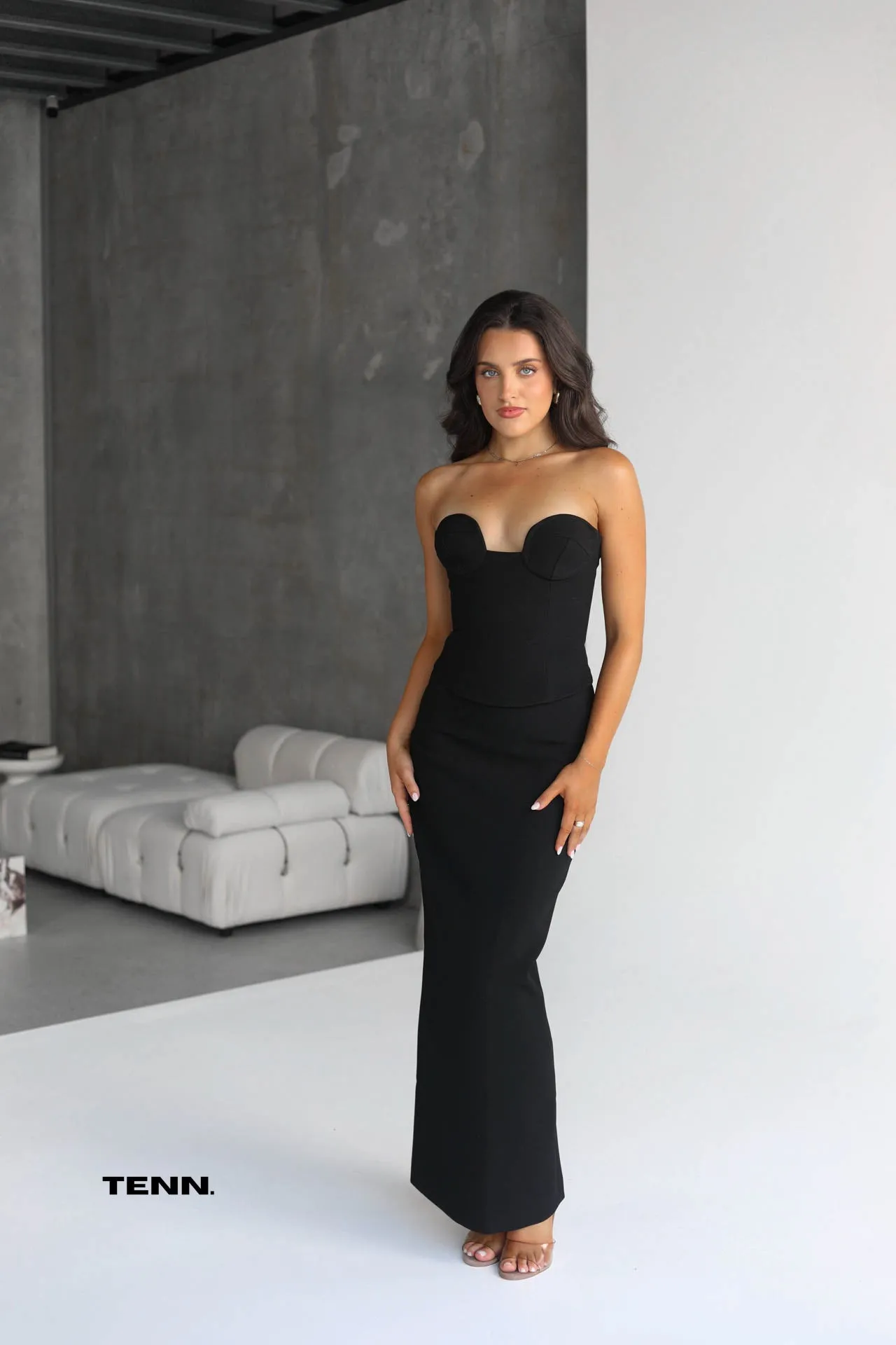 Frida Bustier & Sloan Skirt Set