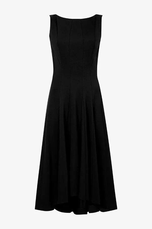 Gabriella Dress - Washable Ponte :: Black