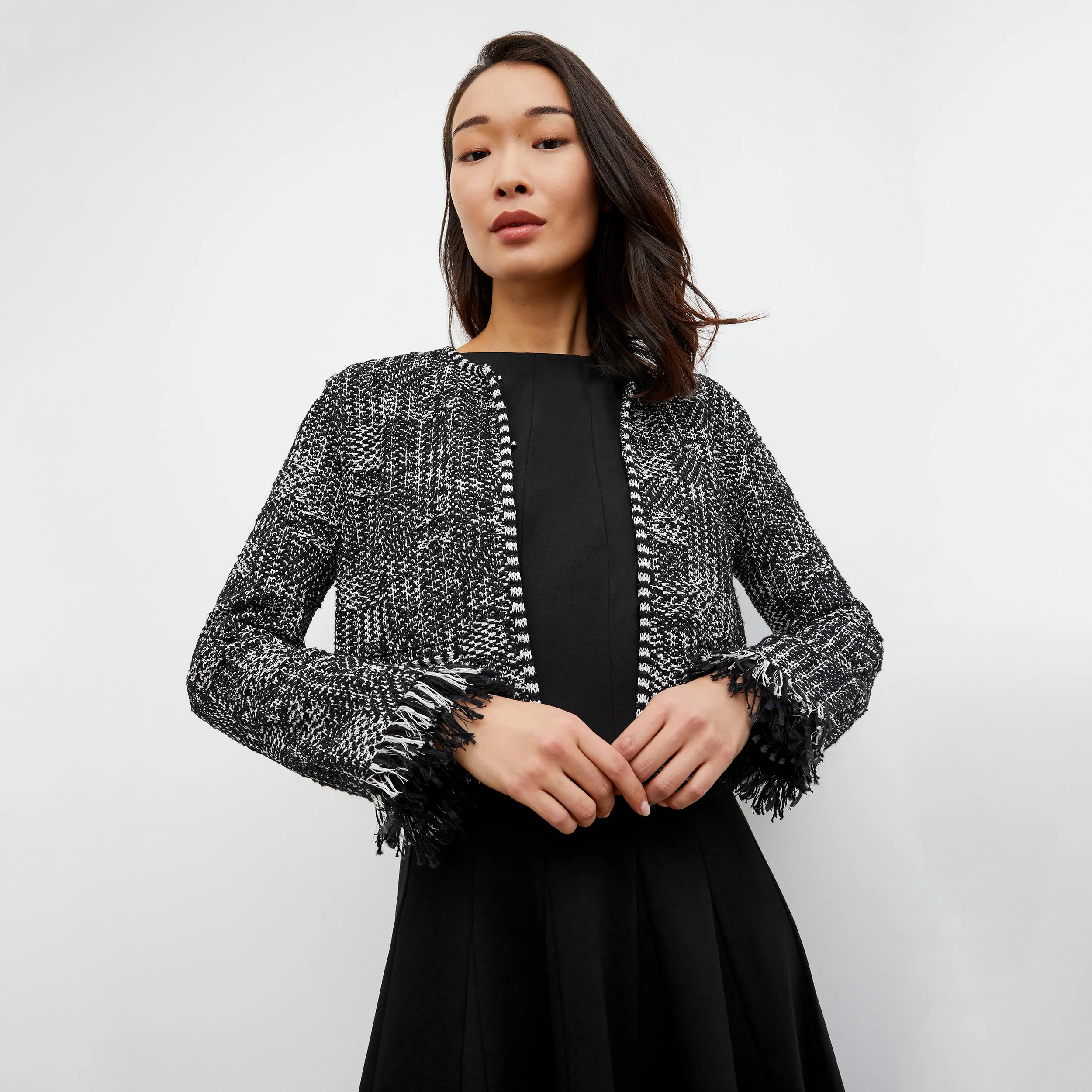 Gabriella Dress - Washable Ponte :: Black