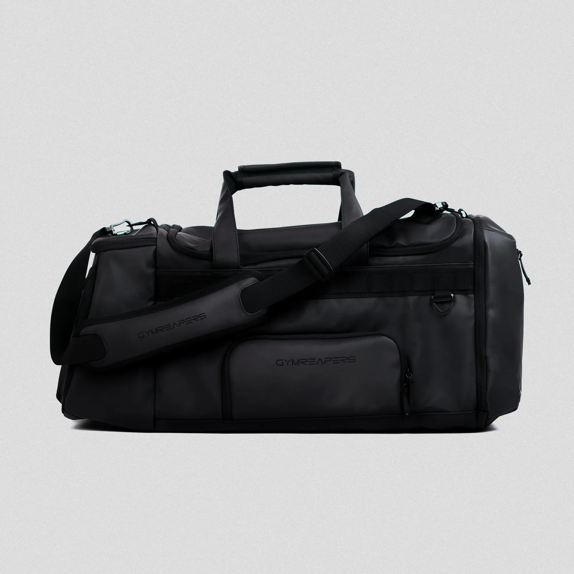 Gravestone Duffle & 10mm Lever Belt Combo - Onyx/Black