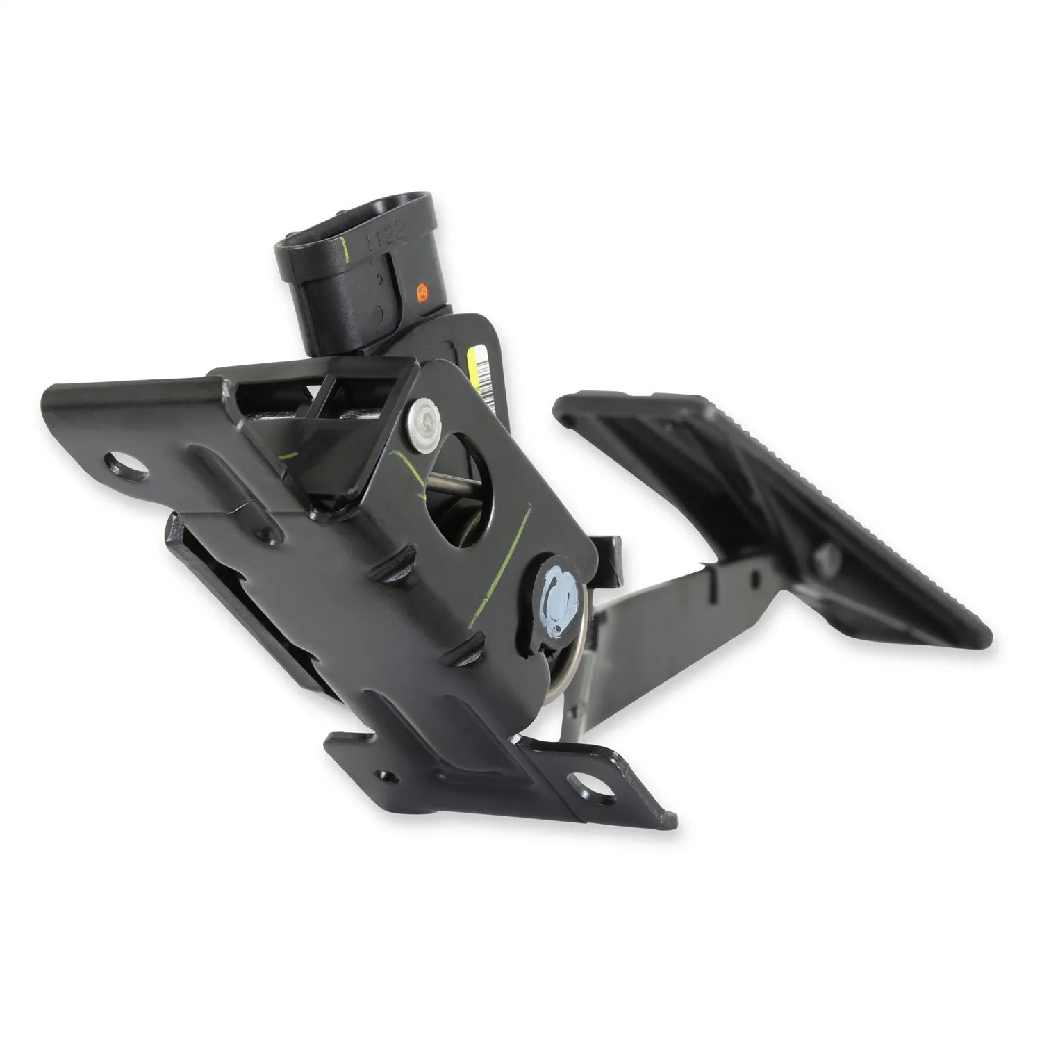 Holley Floor Mount Gas Pedal Assembly - Drive-By-Wire - Black - GM F-Body 1970-81