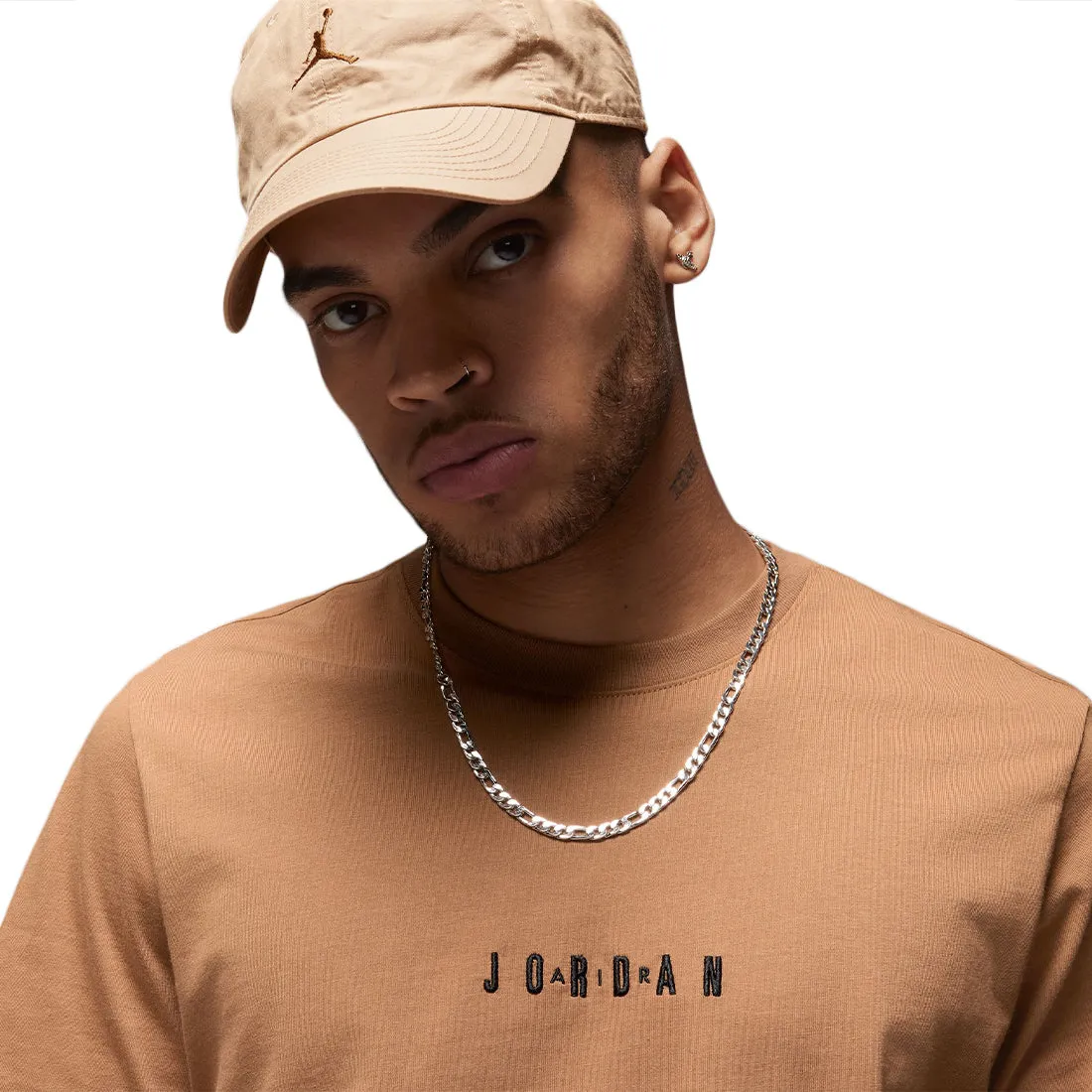 Jordan Air Men's T-Shirt Brown