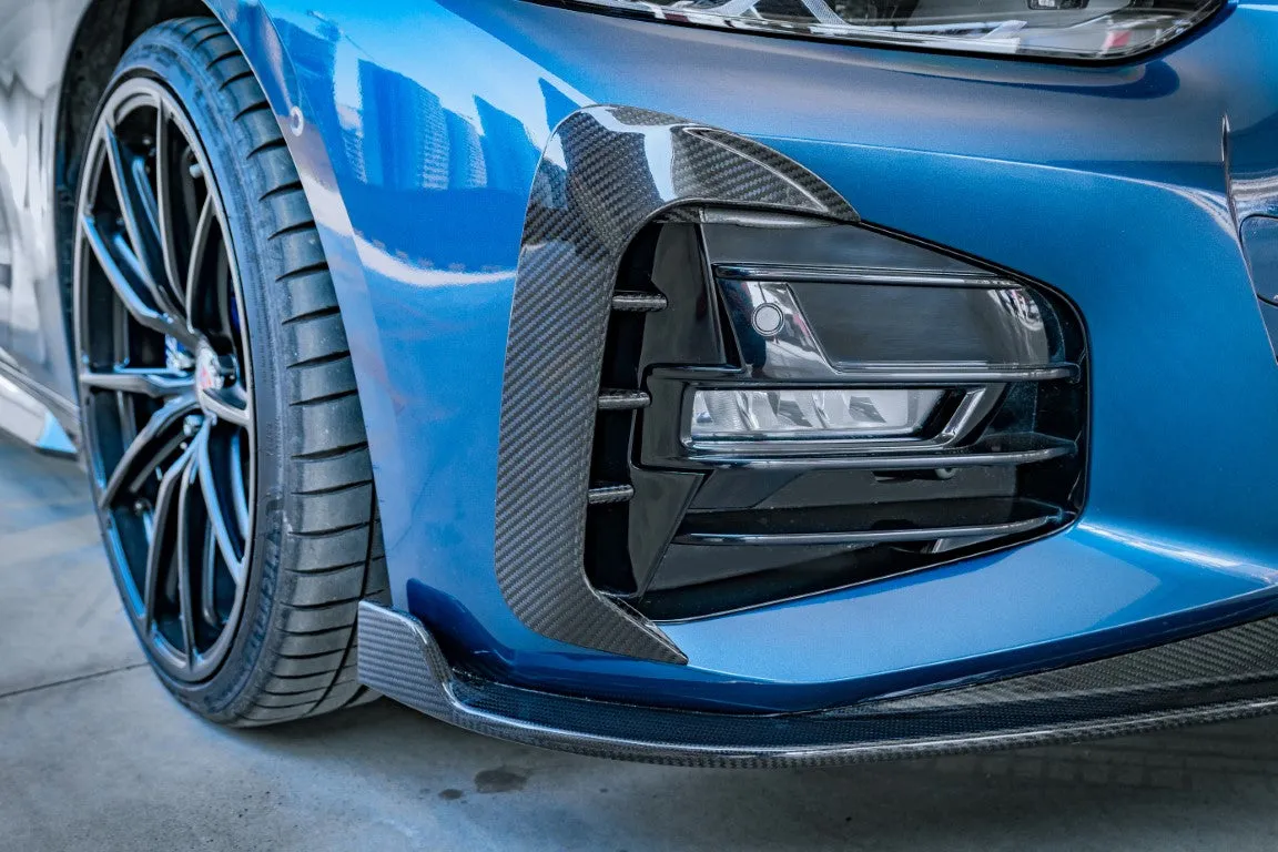 Karbel Carbon Dry Carbon Fiber Fog Light Overlays For BMW 4 Series G22 G23 430i M440i 2020-ON