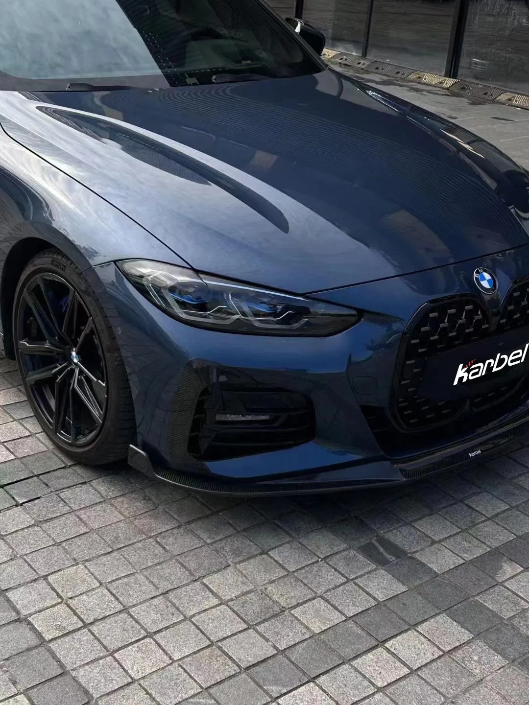 Karbel Carbon Dry Carbon Fiber Fog Light Overlays For BMW 4 Series G22 G23 430i M440i 2020-ON