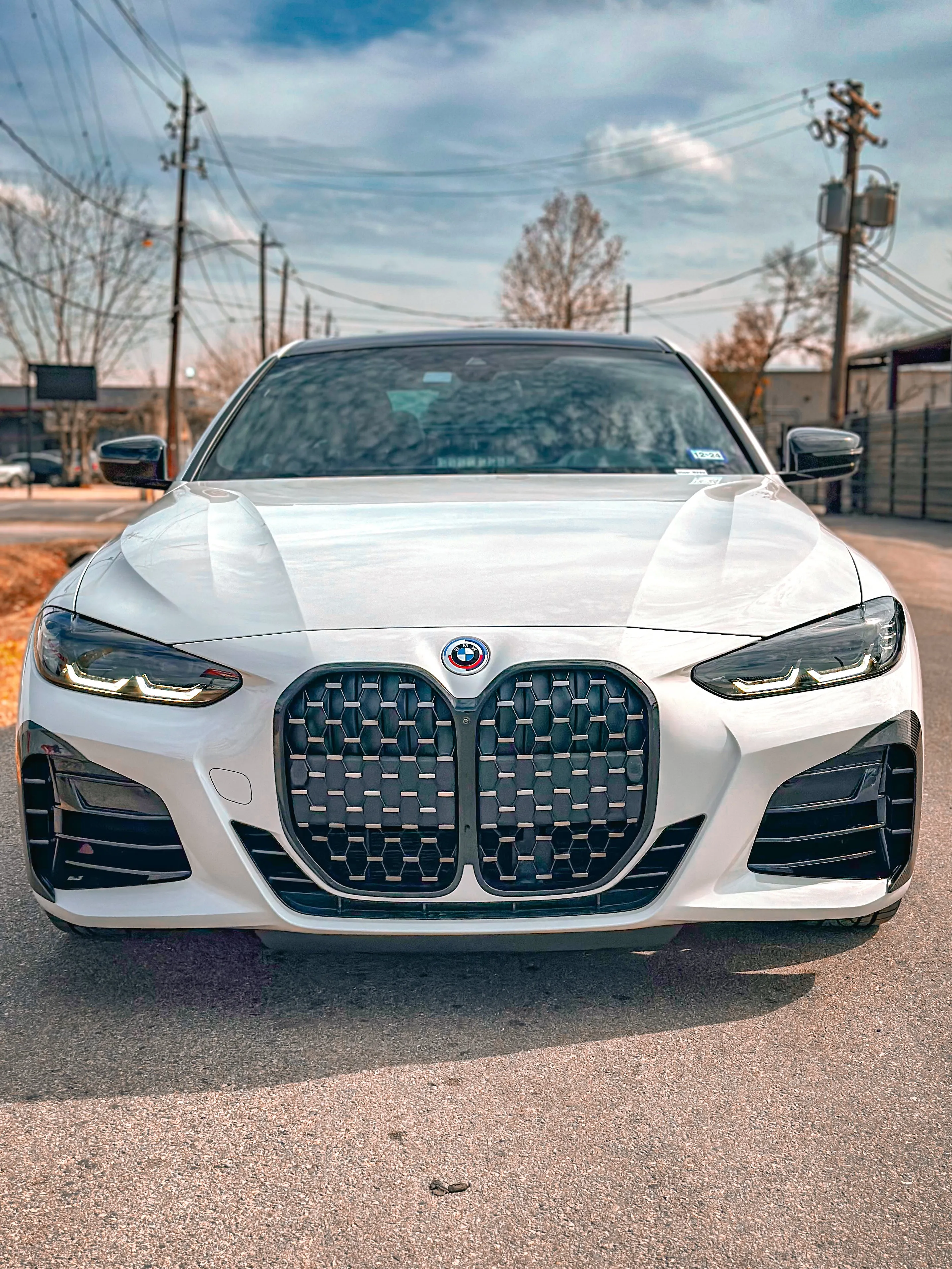 Karbel Carbon Dry Carbon Fiber Fog Light Overlays For BMW 4 Series G22 G23 430i M440i 2020-ON