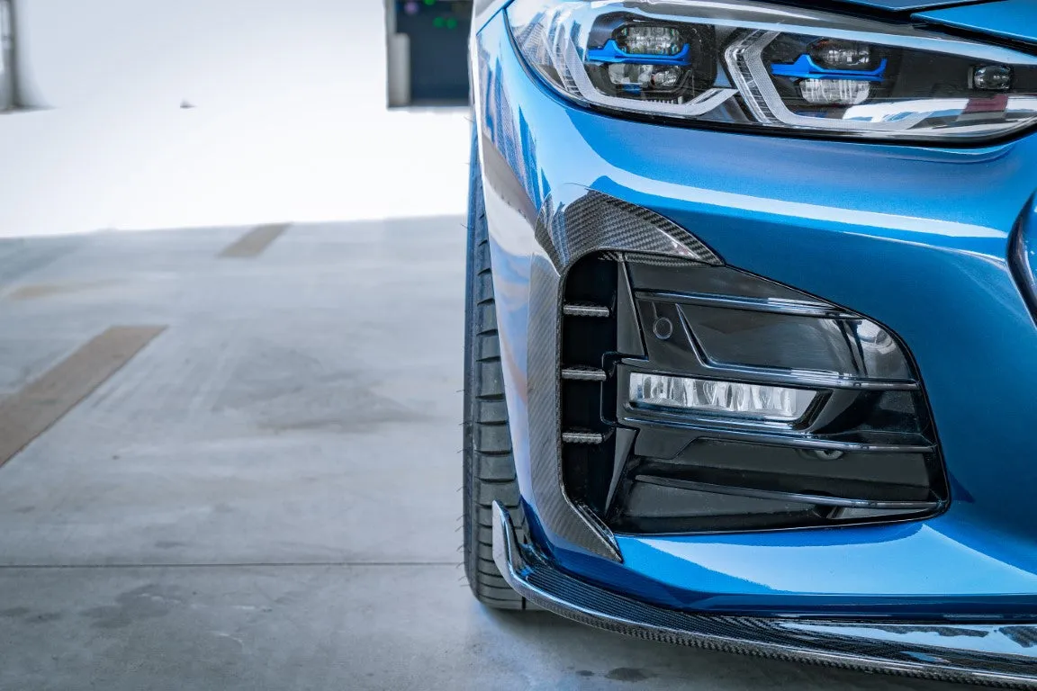 Karbel Carbon Dry Carbon Fiber Fog Light Overlays For BMW 4 Series G22 G23 430i M440i 2020-ON