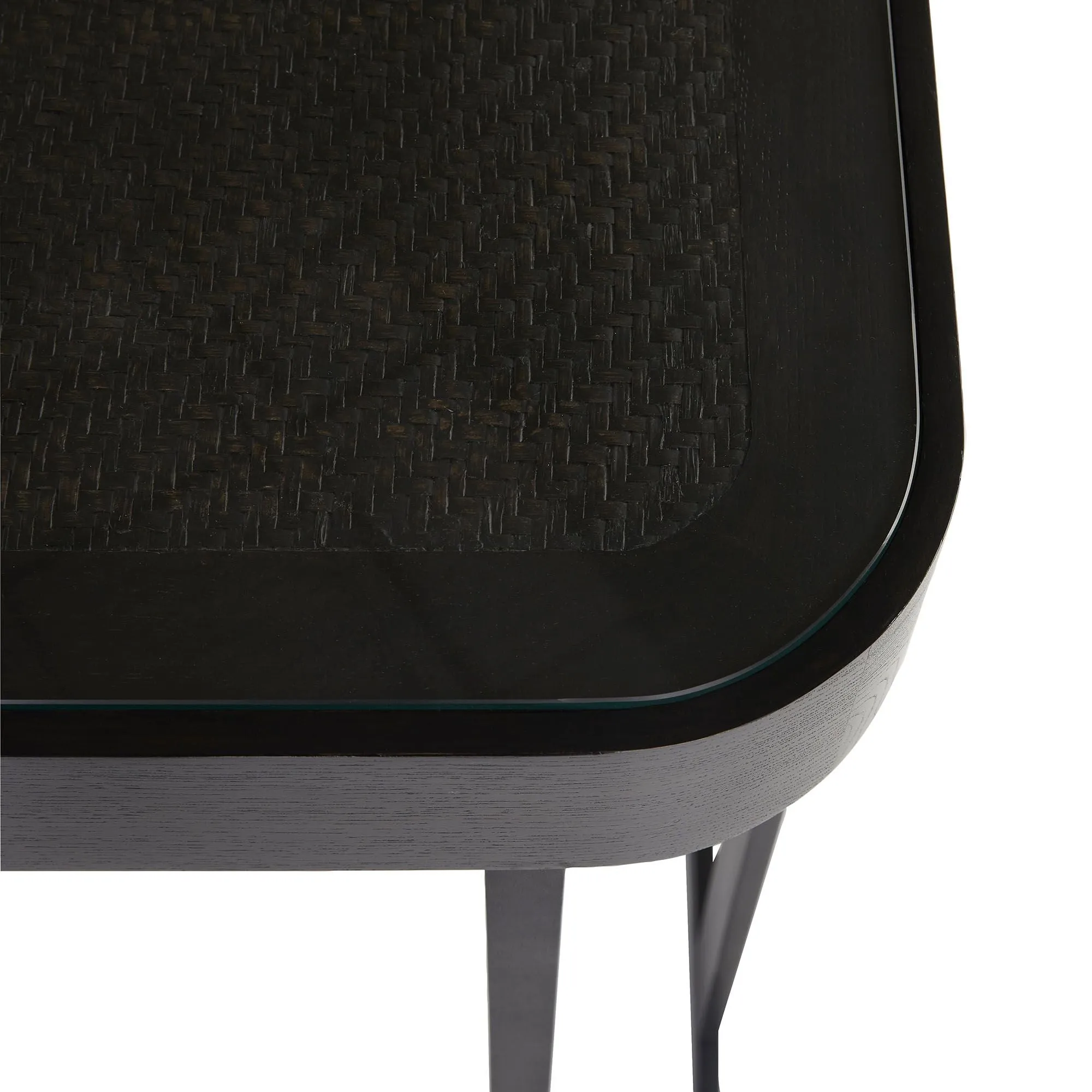 Kaze Black Oak Vaneer Desk