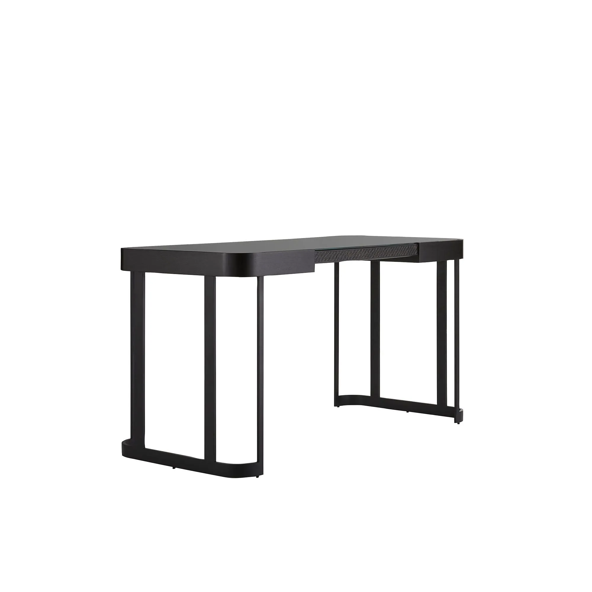 Kaze Black Oak Vaneer Desk