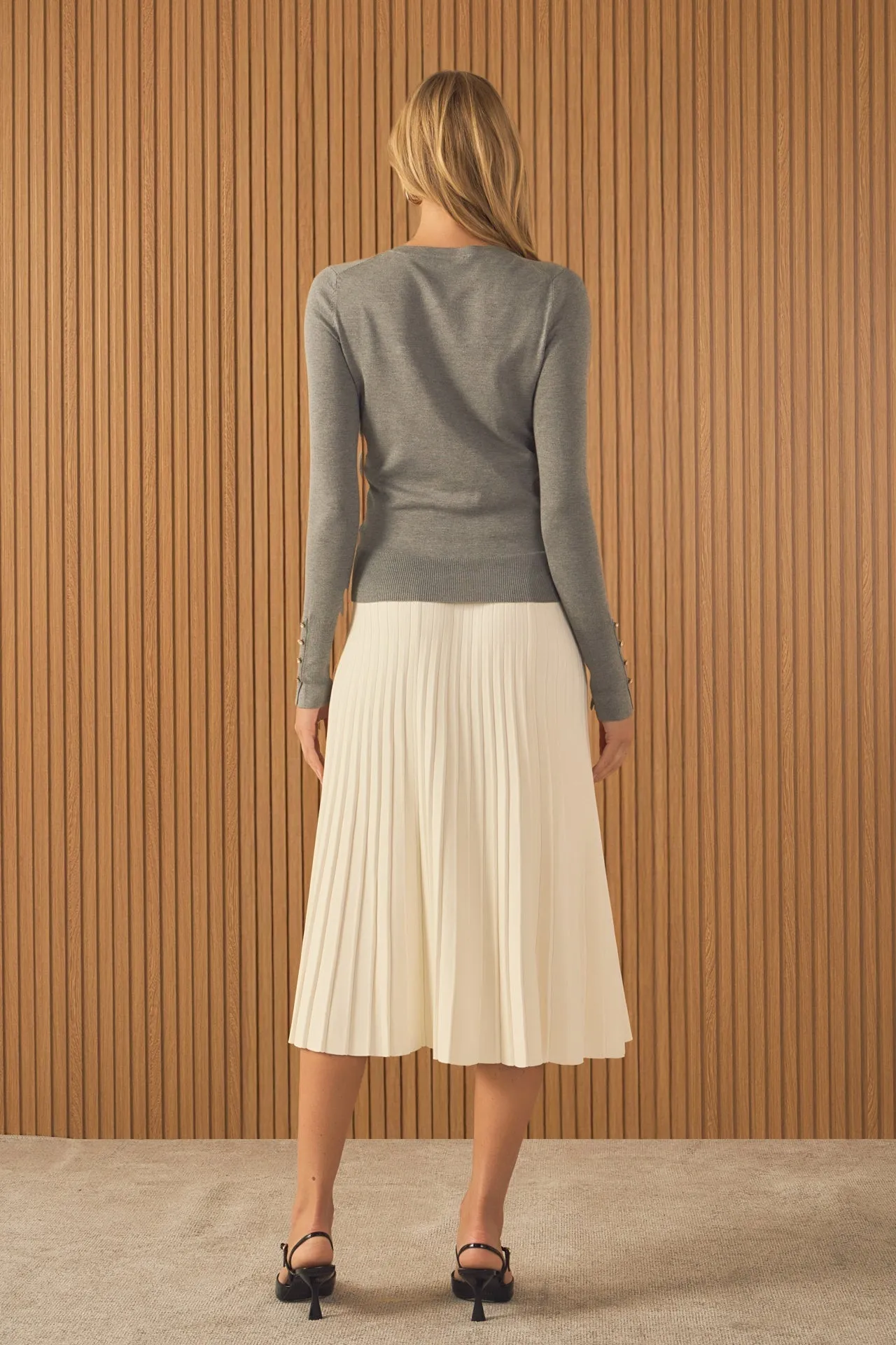 Knit Midi Skirt