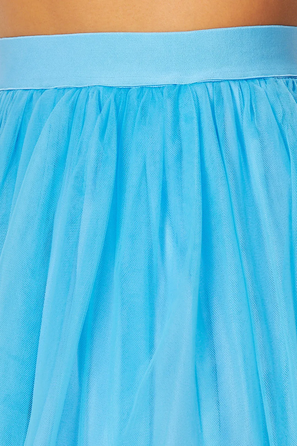 Need Your Love Mesh Midi Puff Skirt