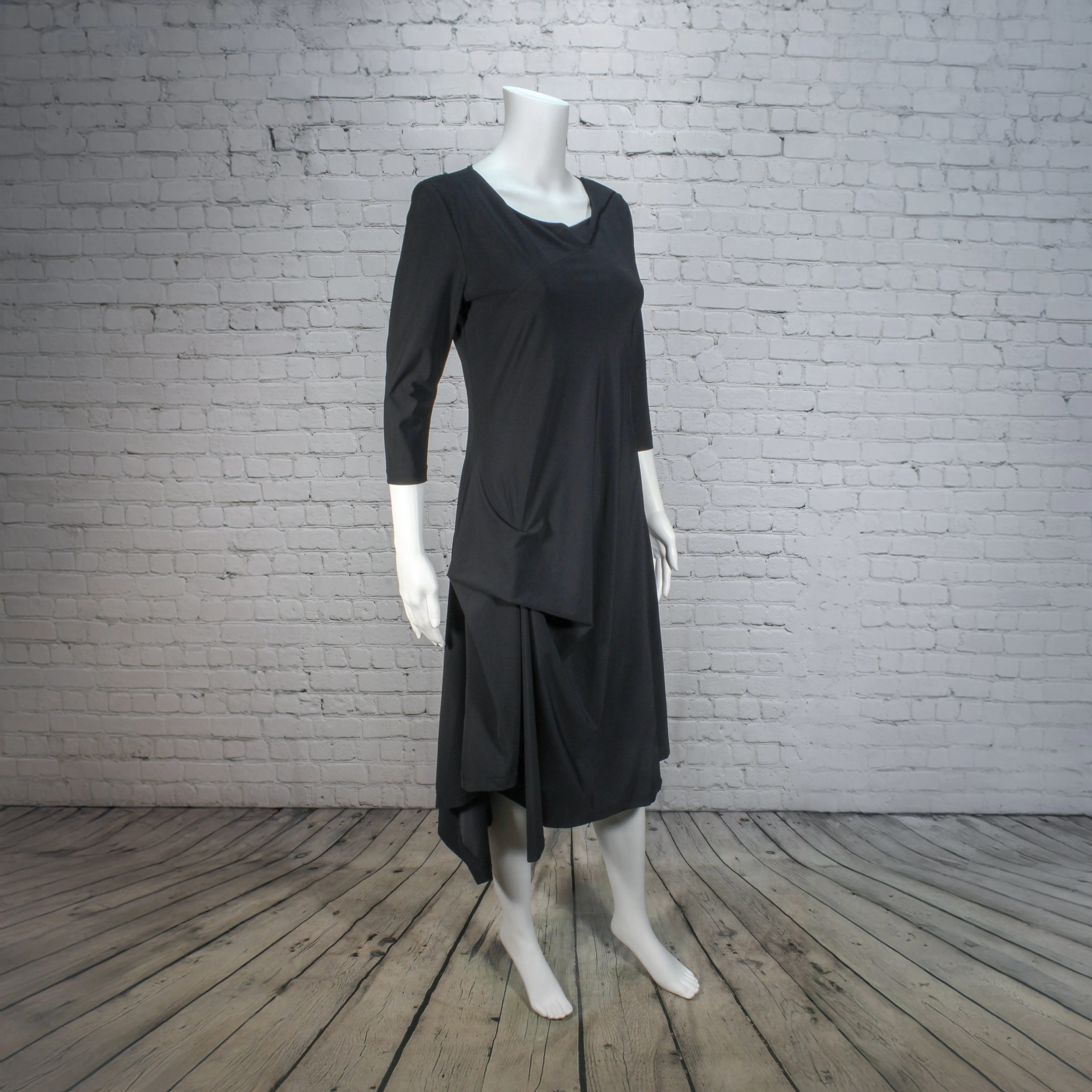NEW! Risa Dress in Black by Porto