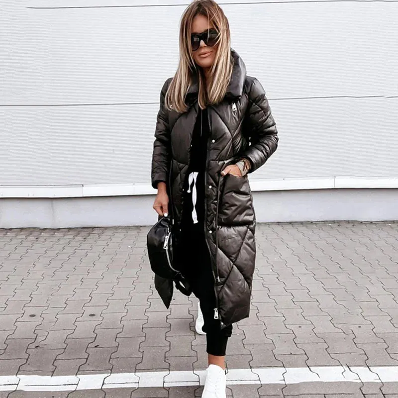 New Zipper Cotton-Padded Coat