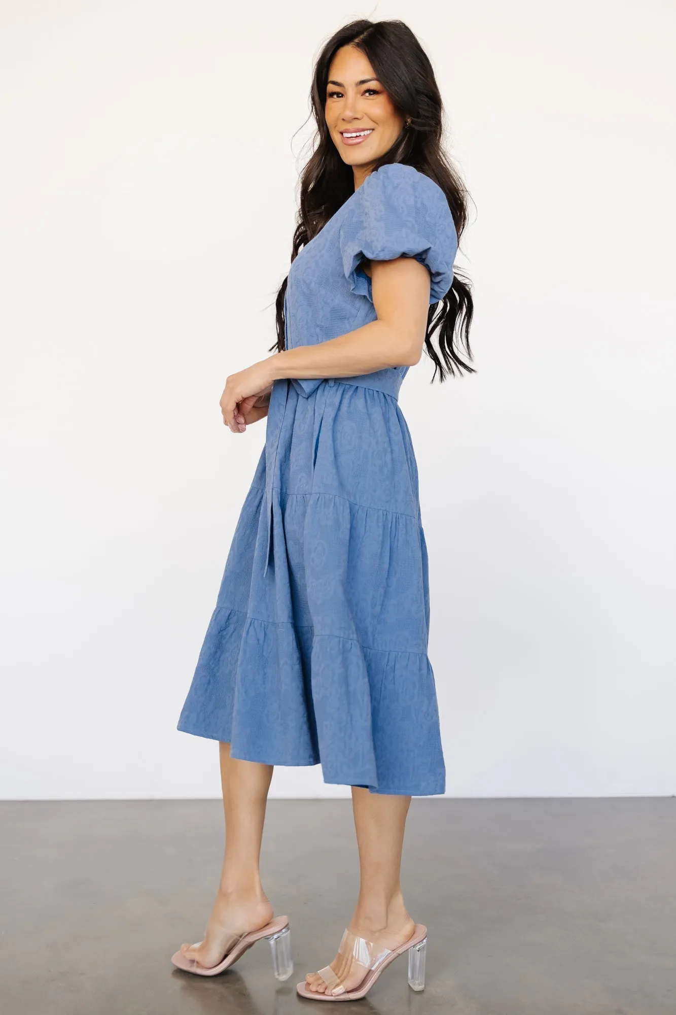 Philippa Midi Dress | Blue