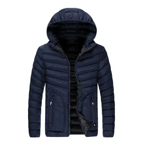 Pure Color Versatile Casual Short Hooded