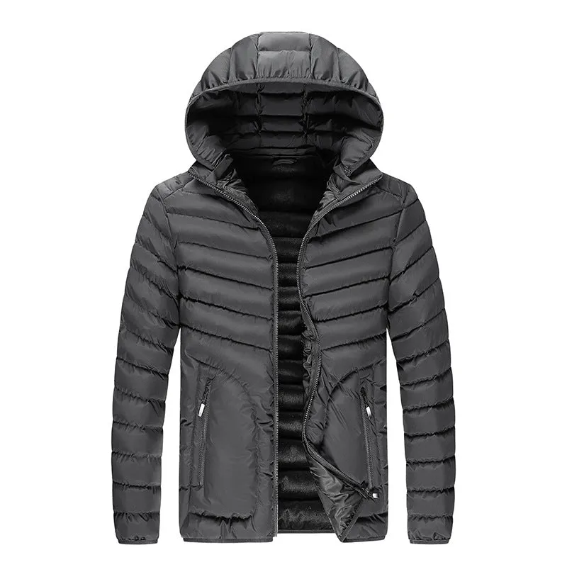 Pure Color Versatile Casual Short Hooded