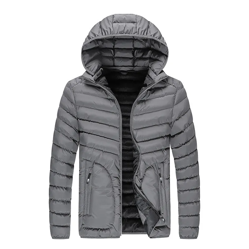 Pure Color Versatile Casual Short Hooded