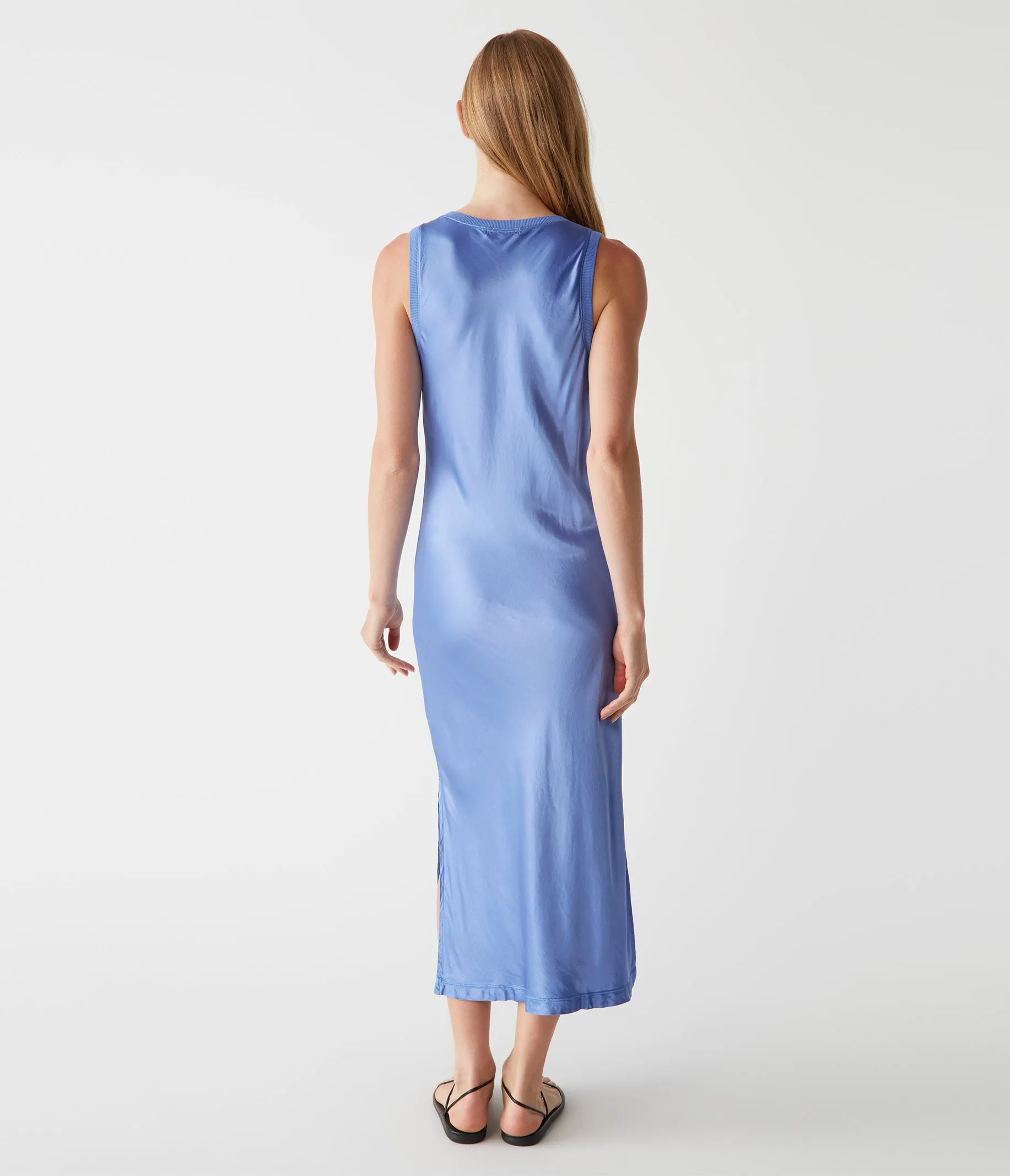 Randi Satin Midi Dress