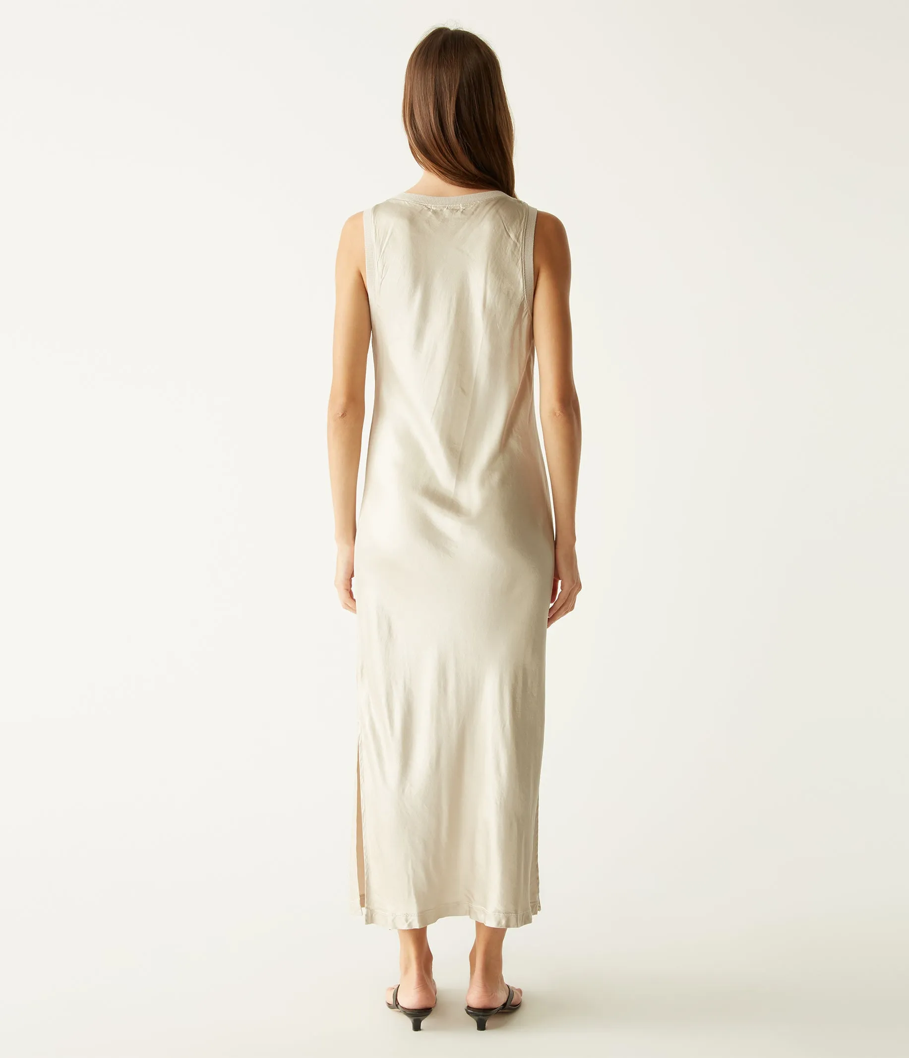 Randi Satin Midi Dress