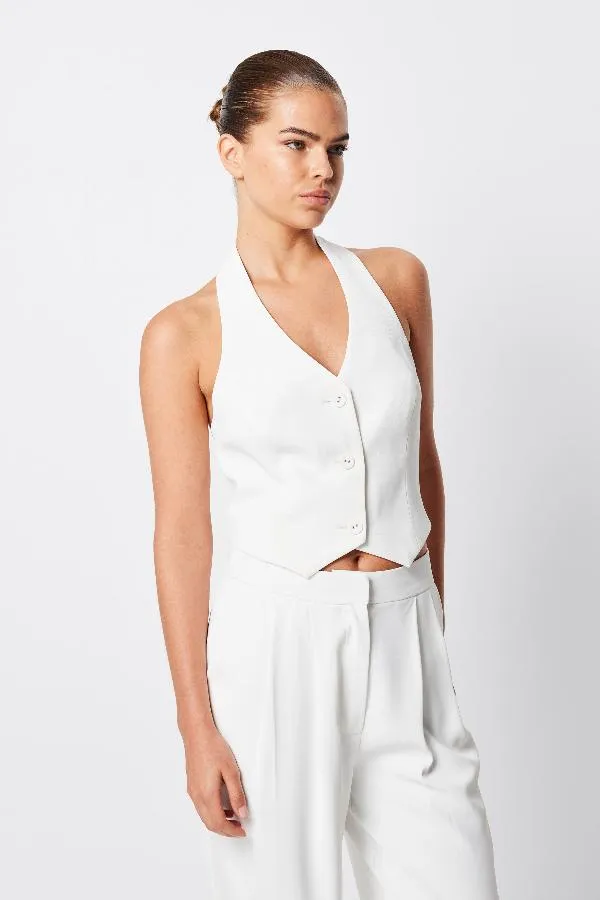 Saint Tropez Vest White