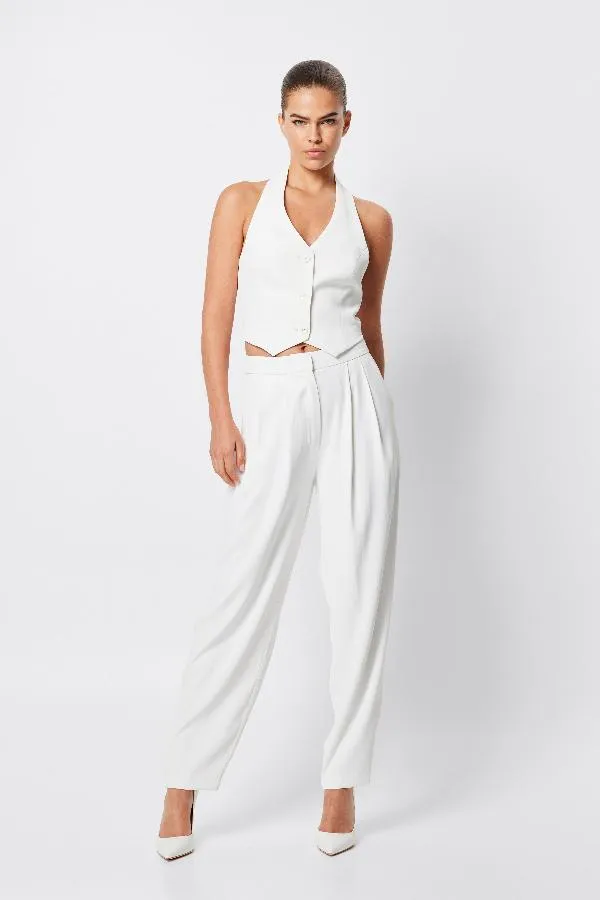Saint Tropez Vest White