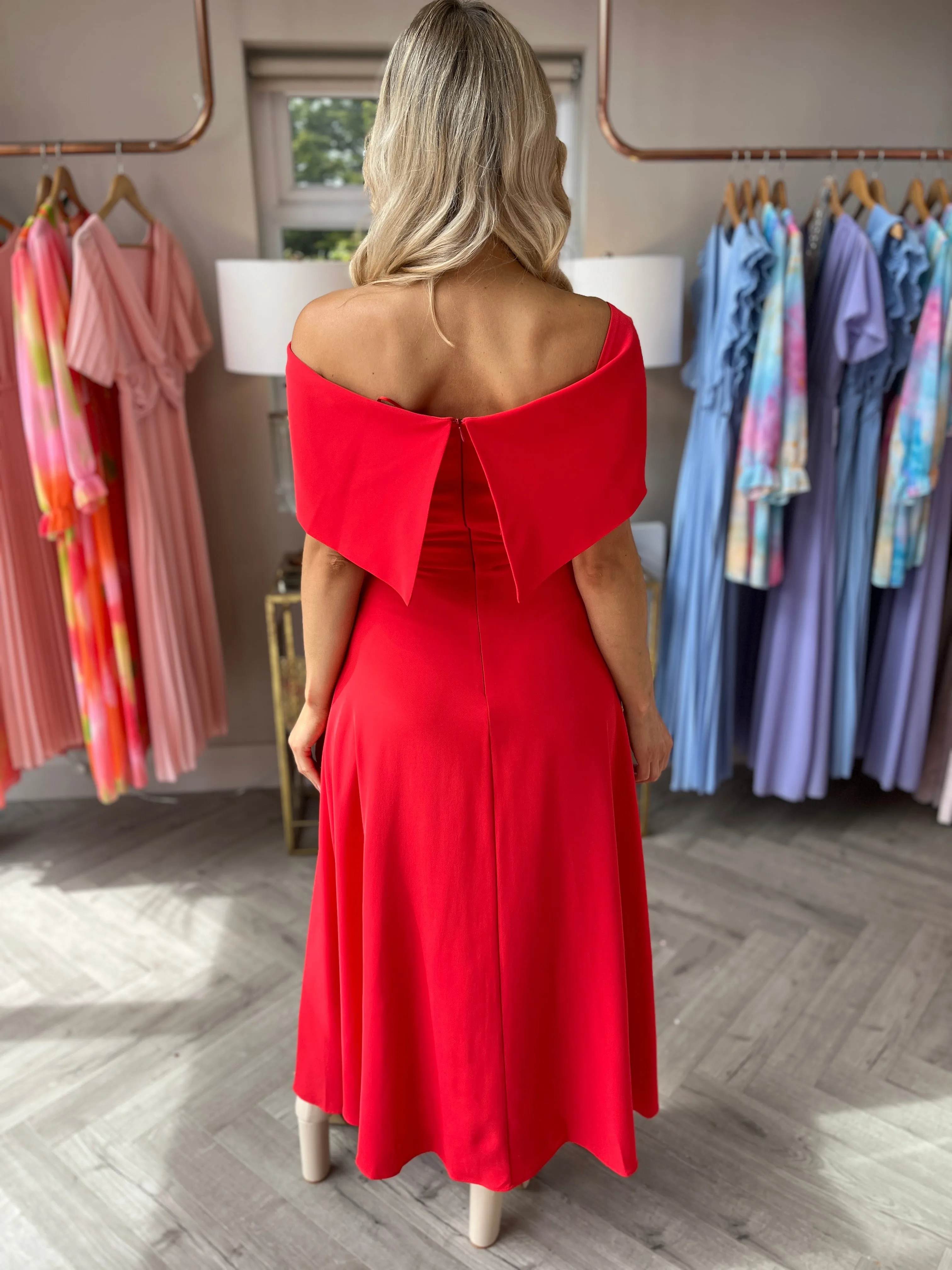 Serenity Dress Red