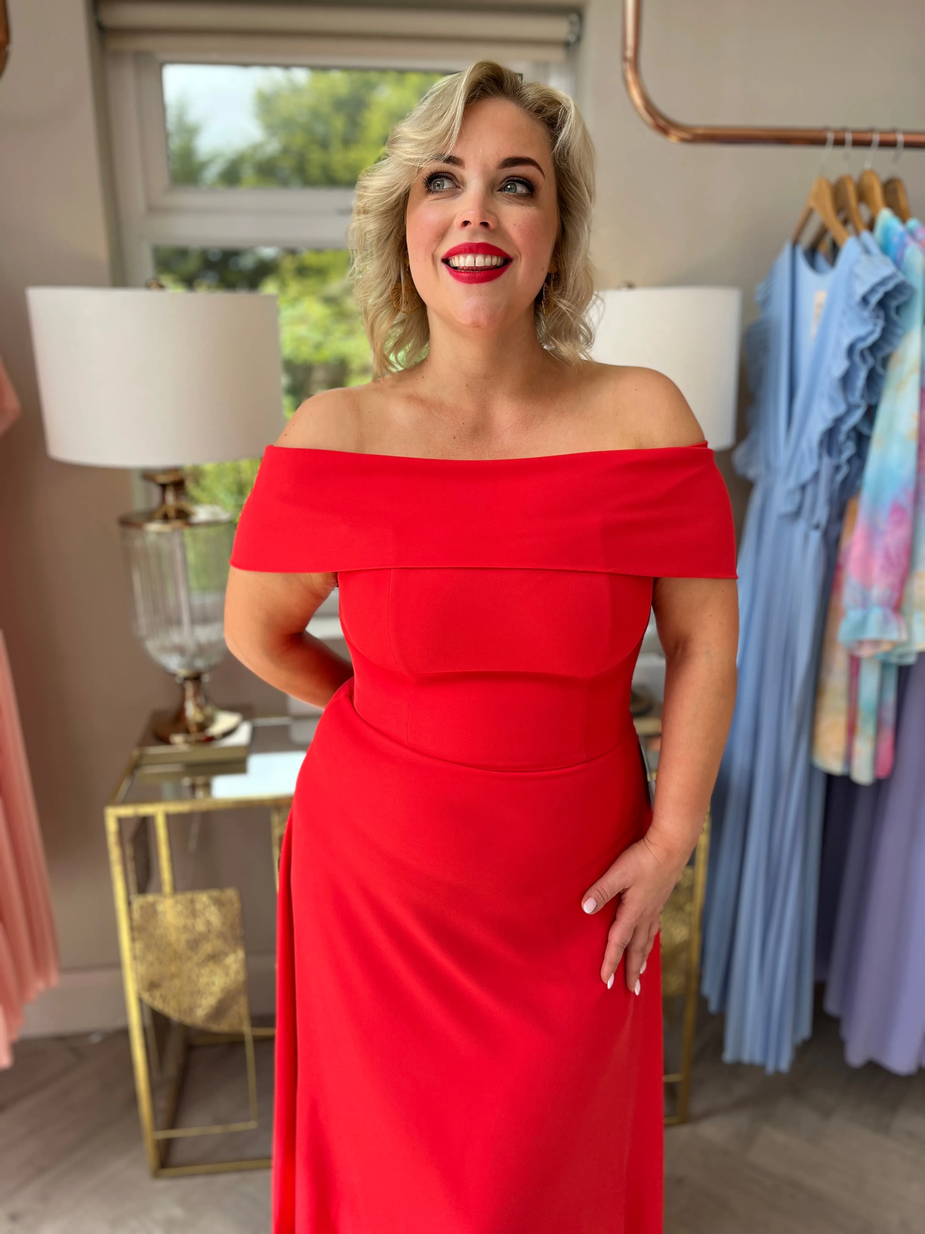 Serenity Dress Red