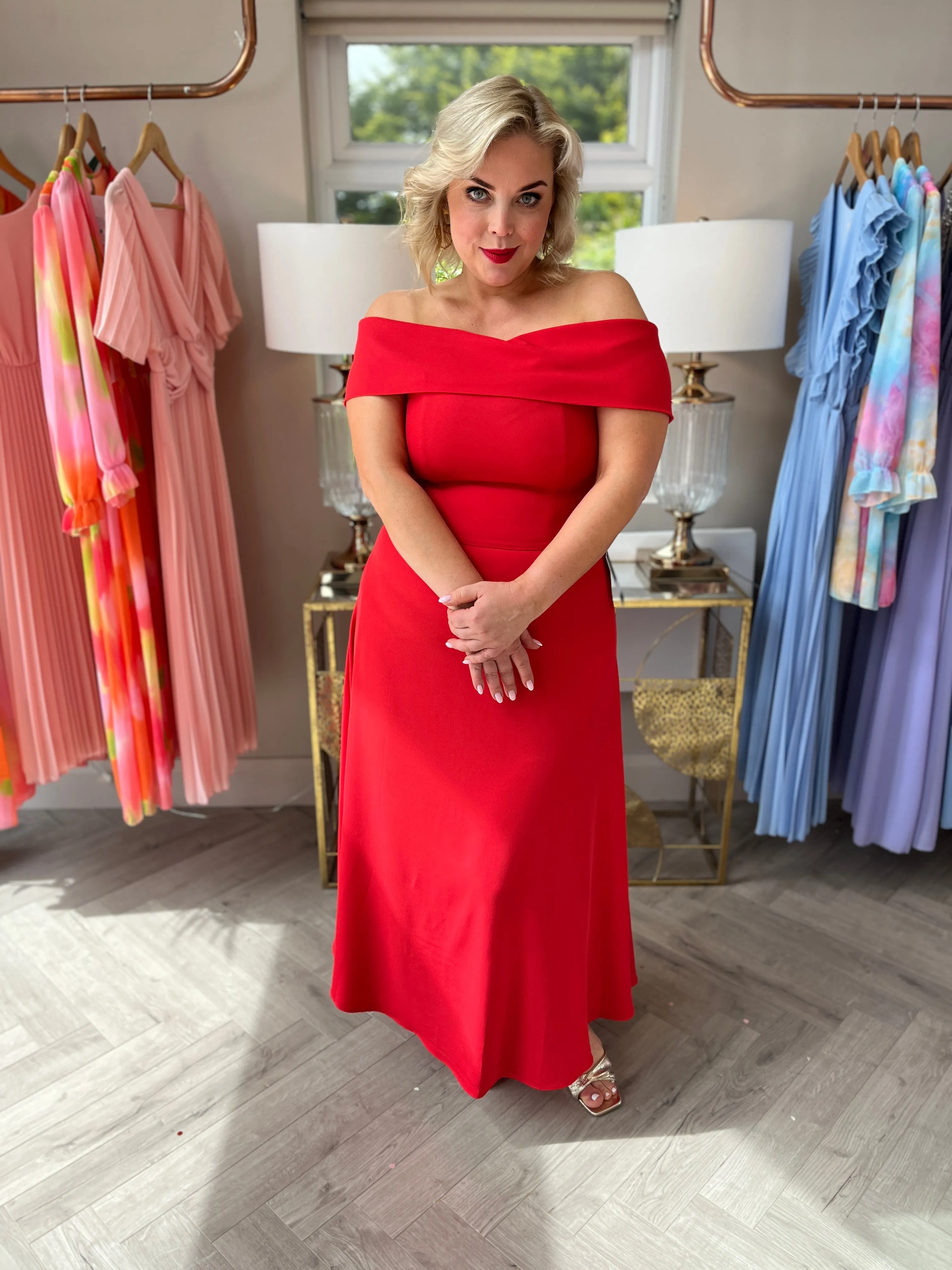 Serenity Dress Red