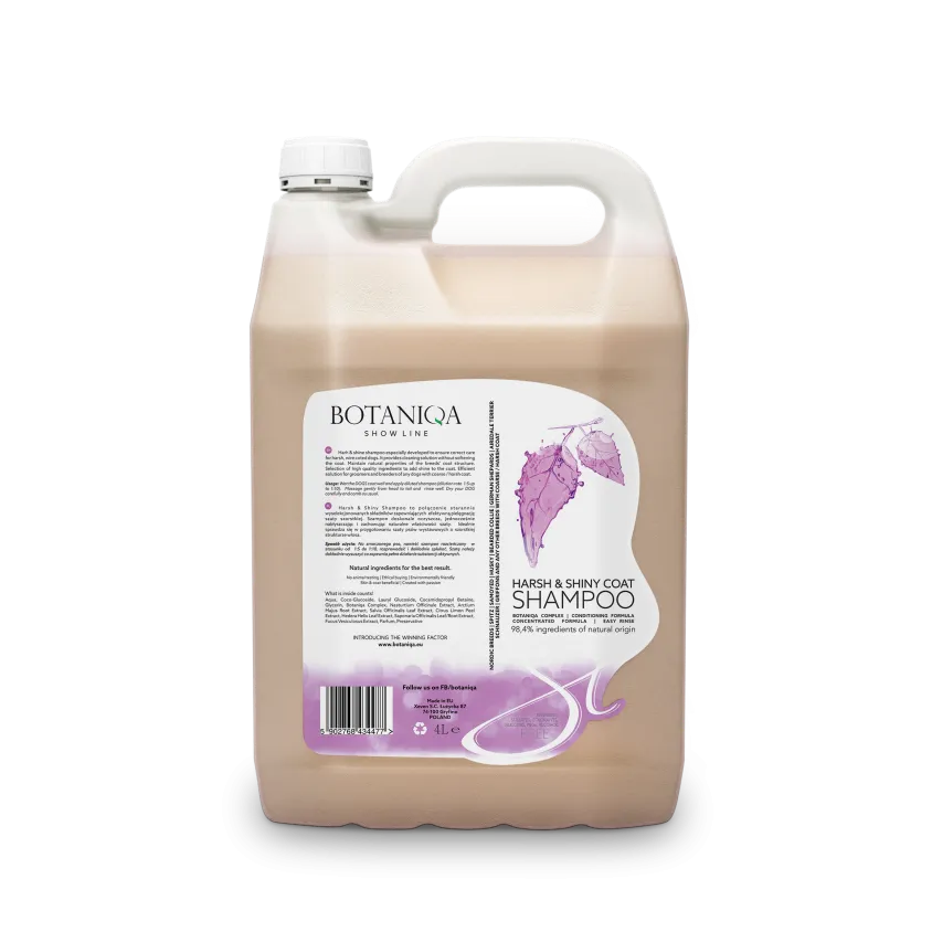 Show Line  Harsh & Shiny Coat Shampoo  1.05 gal