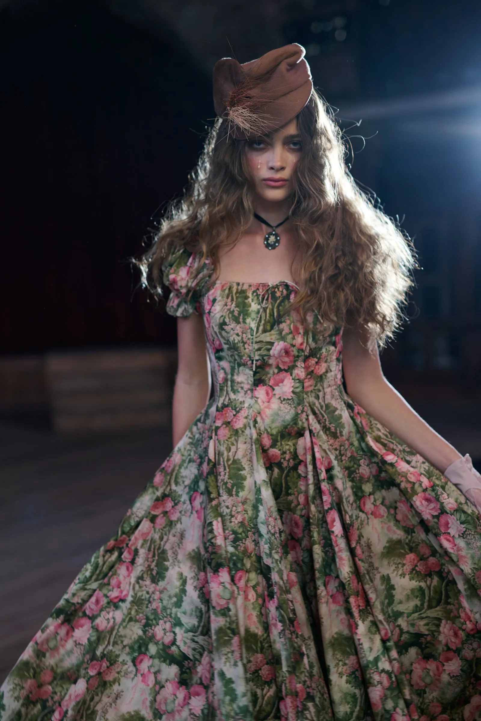 The Castle Tapestry Garden Party Dress