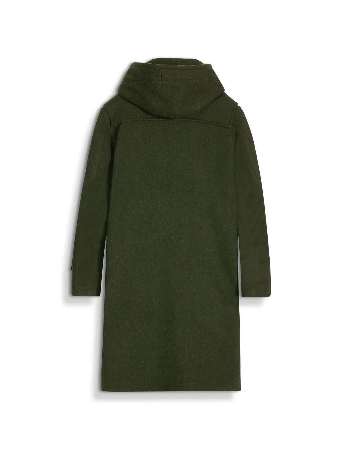 The Original Duffle Coat in Green Merino Wool