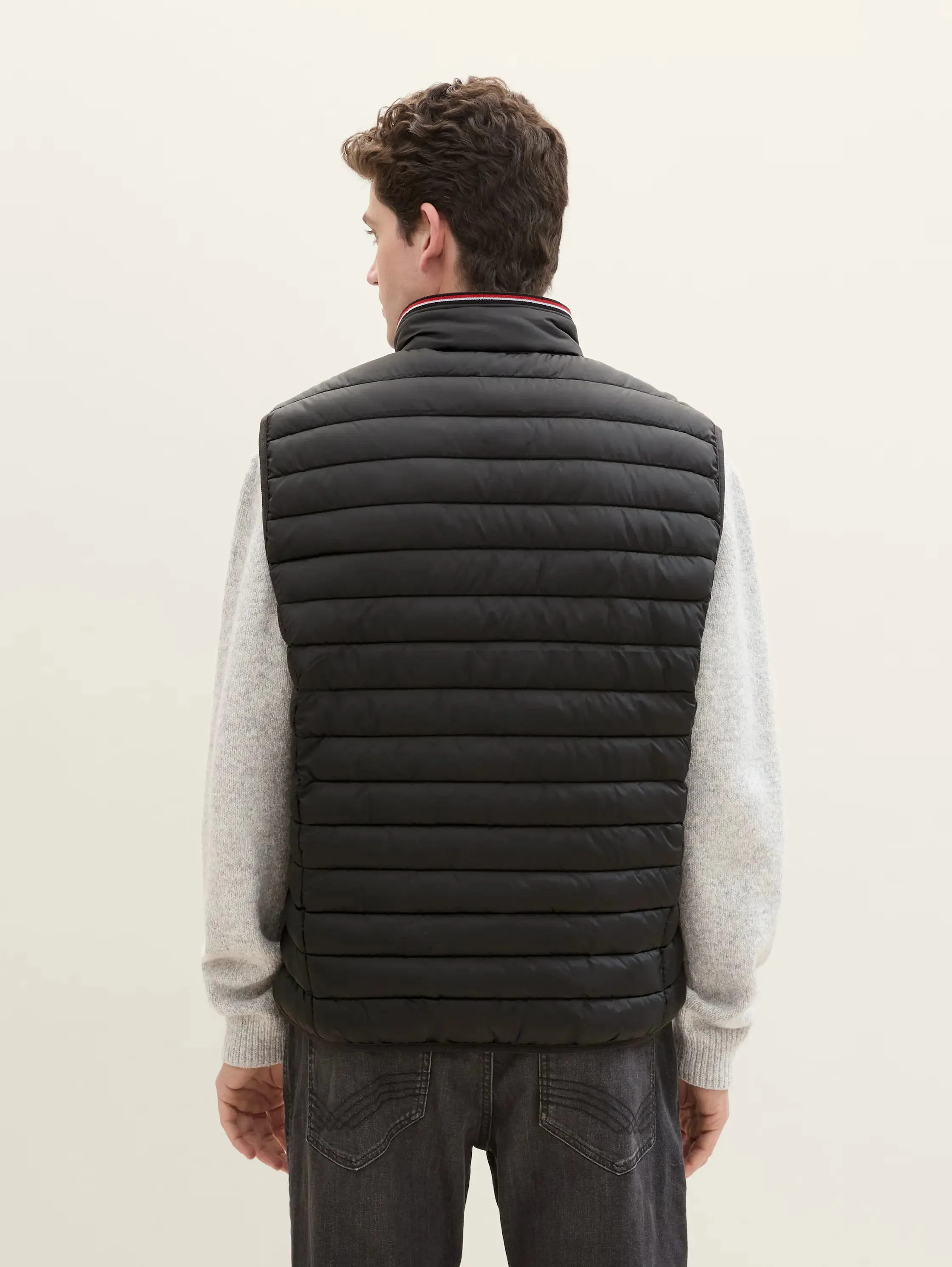 Tom Tailor Light Weight Black Vest