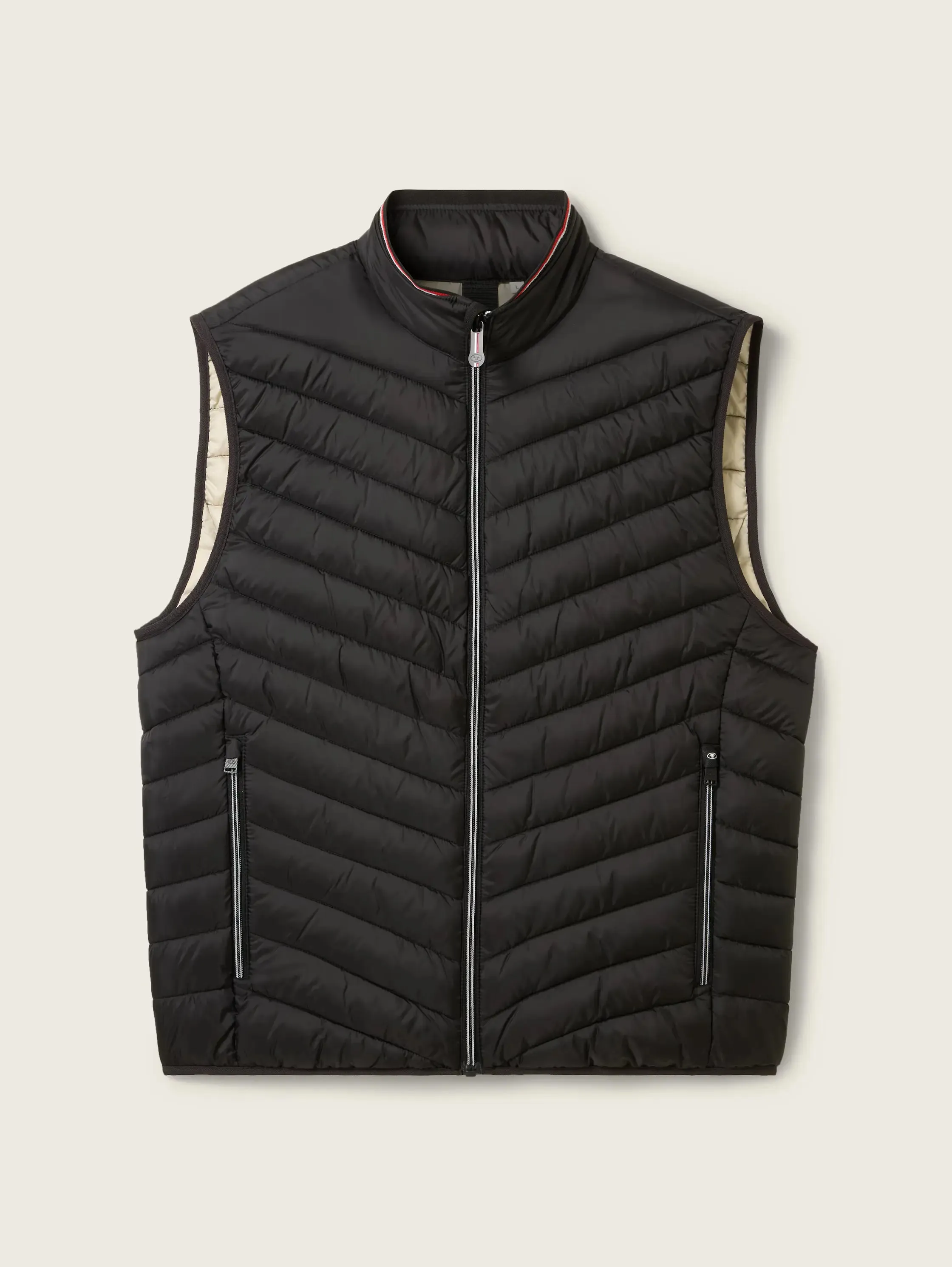 Tom Tailor Light Weight Black Vest