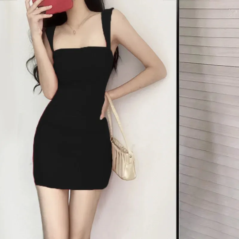 WOMENGAGA Red Dress Mini Summer 2023 New Sexy Short Female Dress Elegant Hot Sexy Korean Women Dresses Sweet 2023 94S6